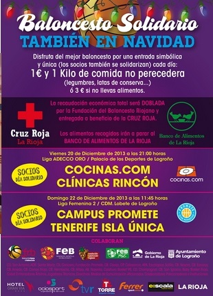 Baloncesto solidario en Navidad