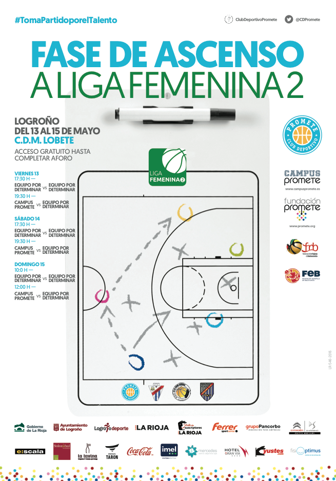 El Campus Promete debuta en la fase de ascenso a Liga Femenina 2 ante el Unami C.P. segoviano