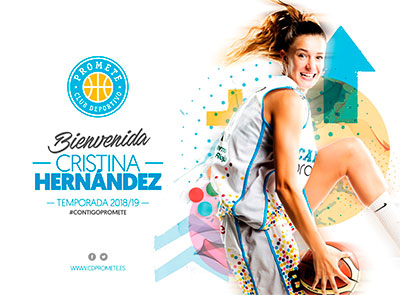 Cristina Hernández, regresa a Logroño para seguir creciendo como jugadora
