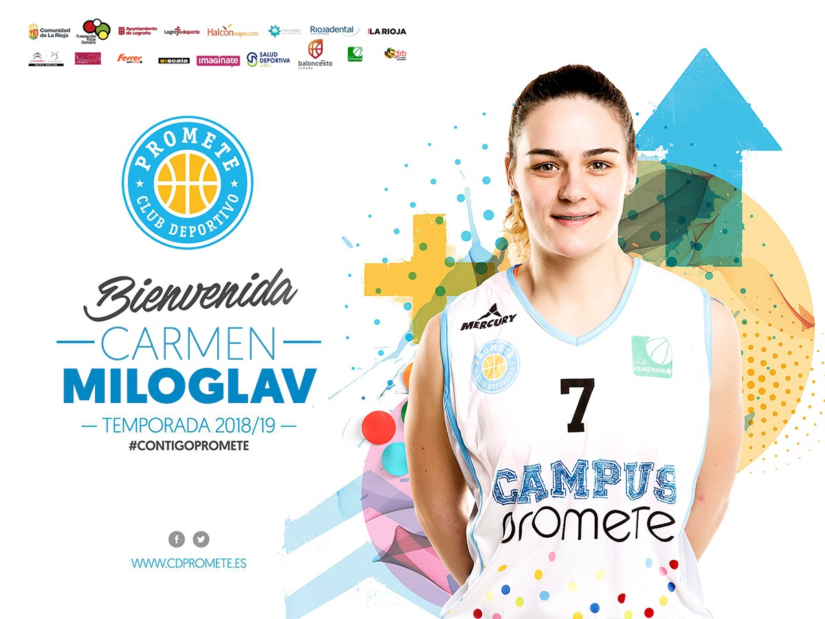Carmen Miloglav, talento balcánico para Campus Promete