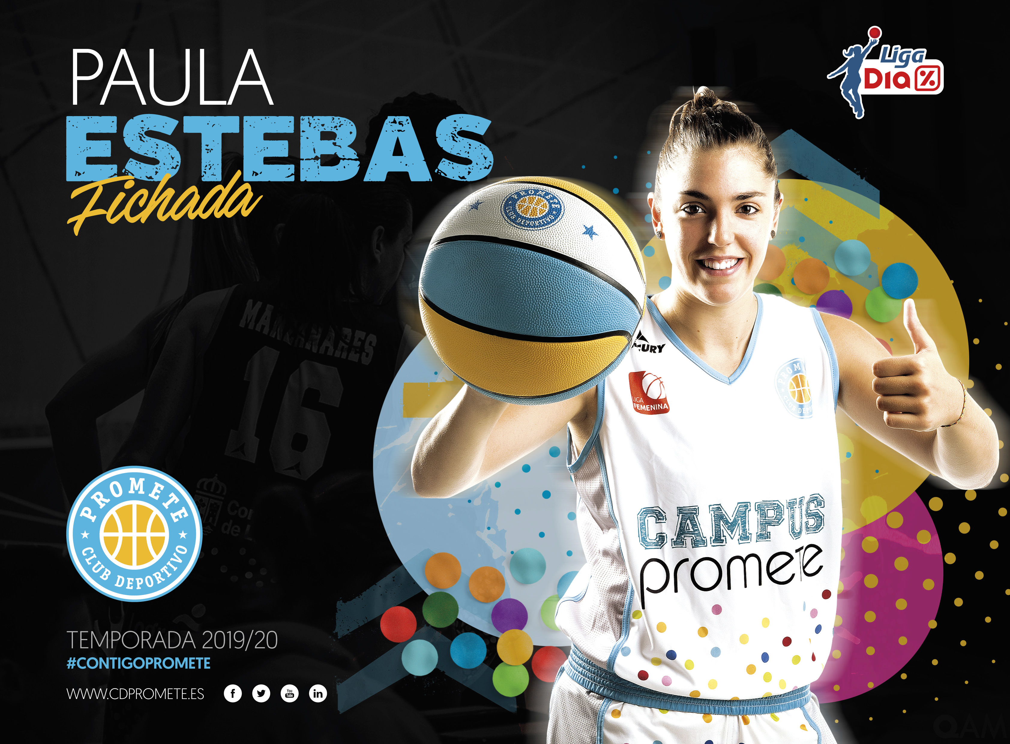 La riojana Paula Estebas regresa al Campus Promete para el reto de Liga DIA